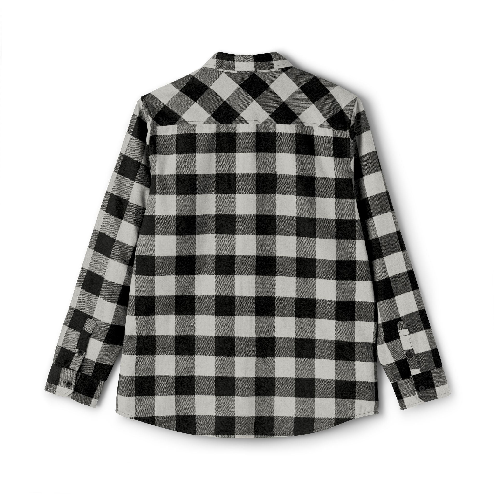 Cozy Black and White Flannel Shirt for Unisex | Casual Wear, Outdoor Adventures, Cozy Nights, Gifts for Him/Her