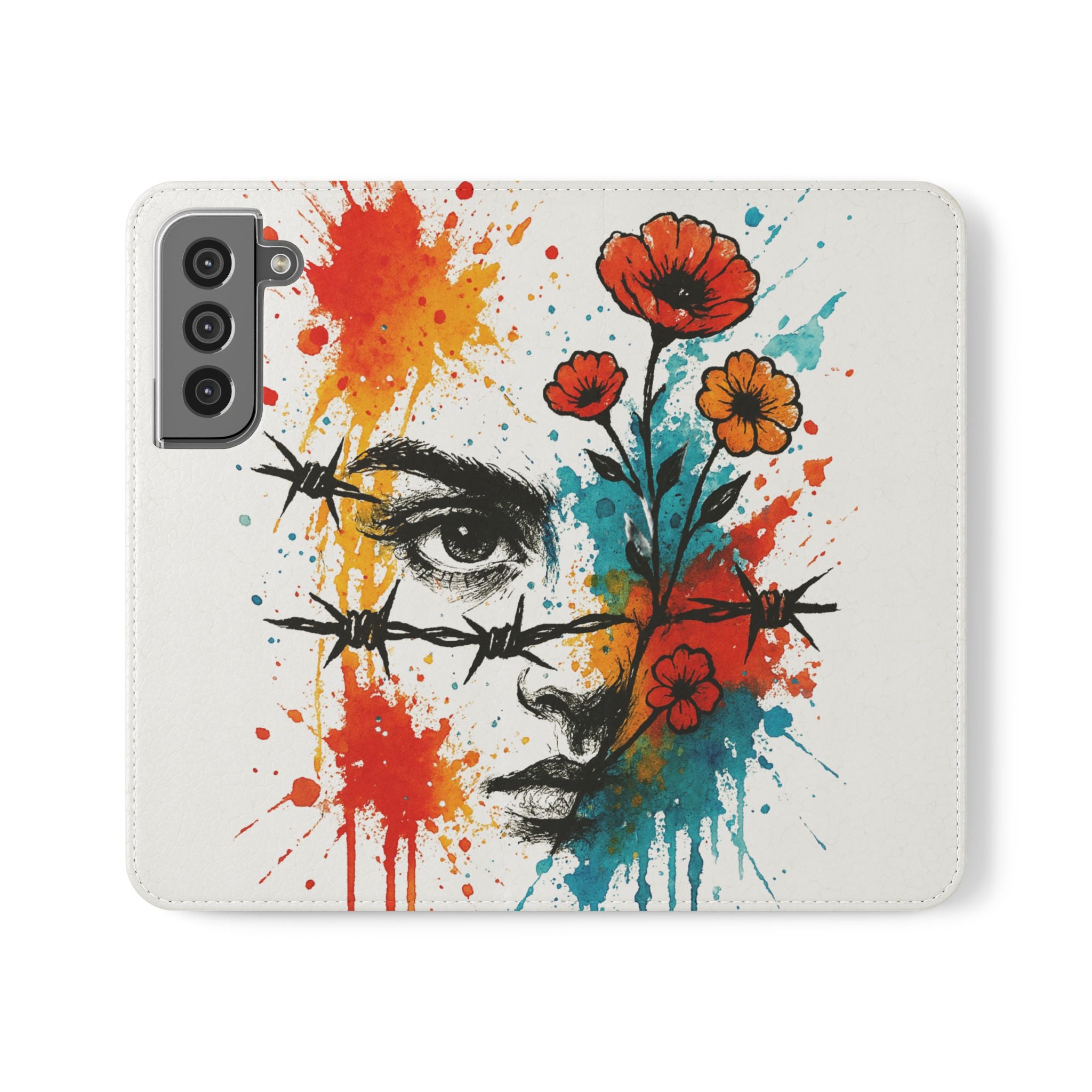 Artistic Girl Flip Cases (several versions)