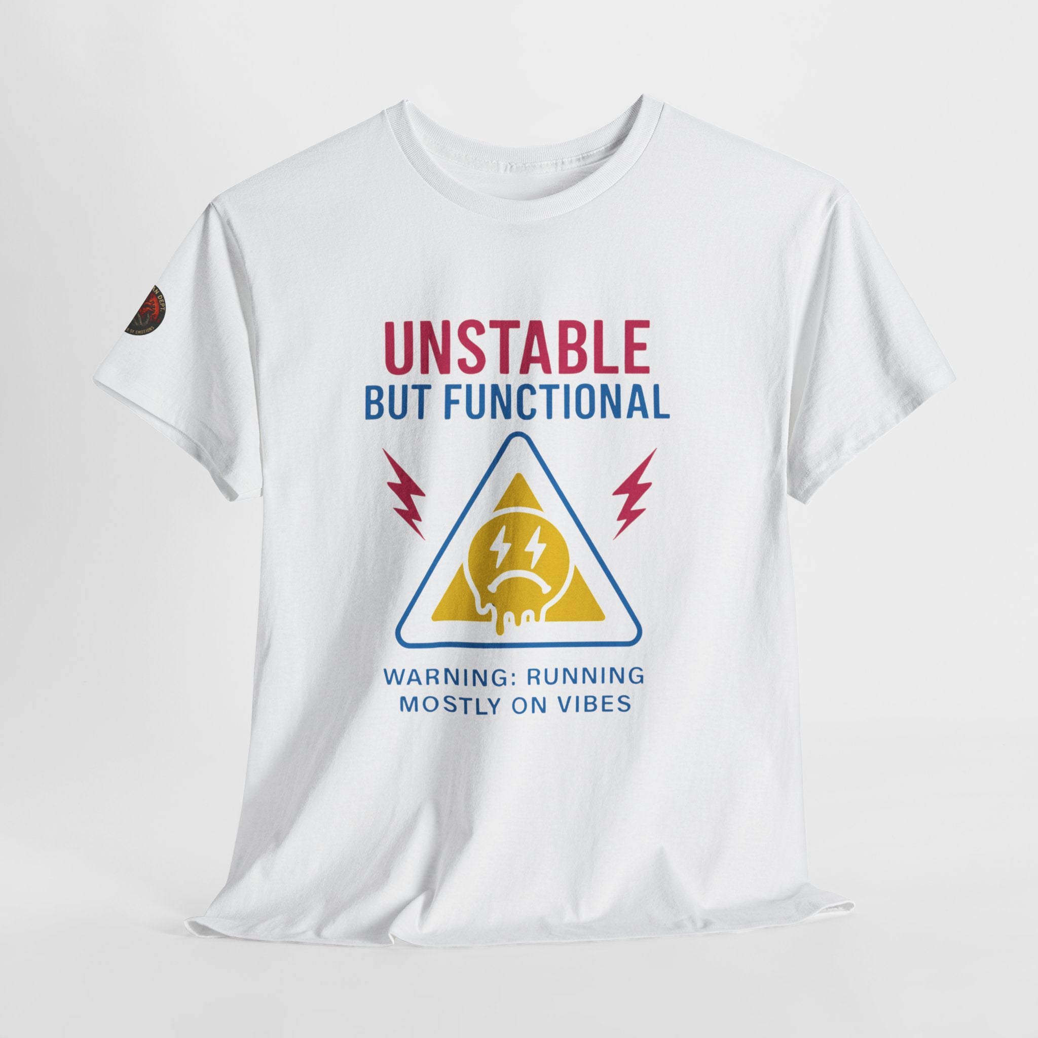 Unisex Heavy Cotton Tee/ Unstable but Functional