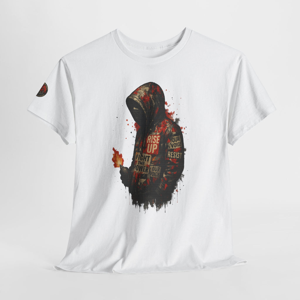 Unisex Graphic Tee, Rise Up Motivational Shirt, Casual Wear, Gift for Inspiration, Streetwear Fashion, Everyday Comfort