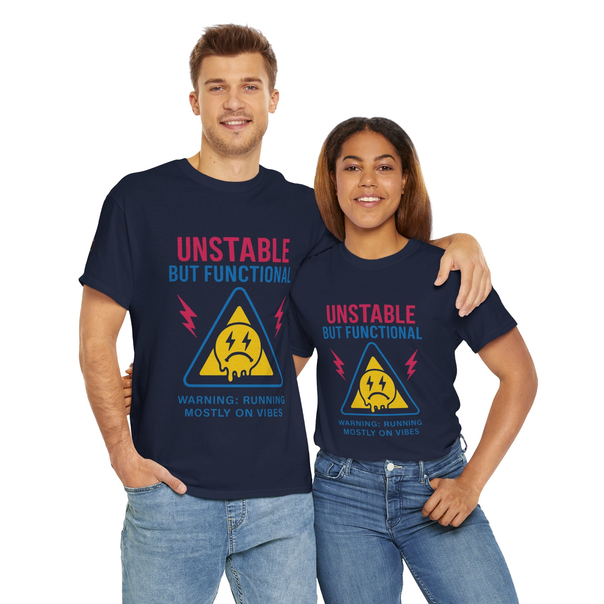 Unisex Heavy Cotton Tee/ Unstable but Functional