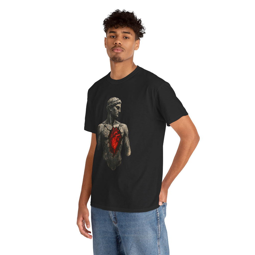 Unisex Heavy Cotton Tee- Statue of Life