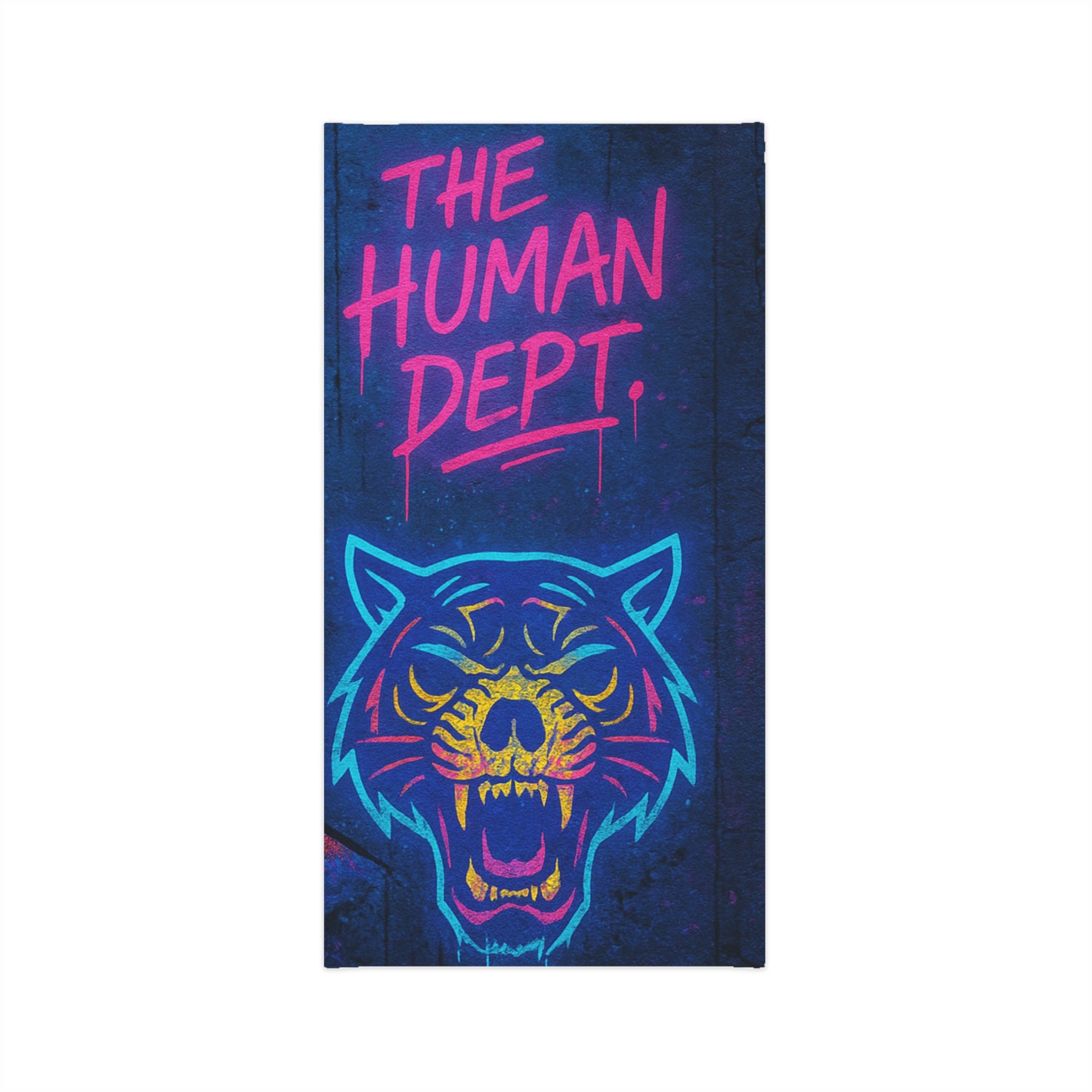 Neon Panther Art Lightweight Neck Gaiter, Cool Face Mask for Festivals, Outdoor Adventure, Sports, Unique Gift for Friends