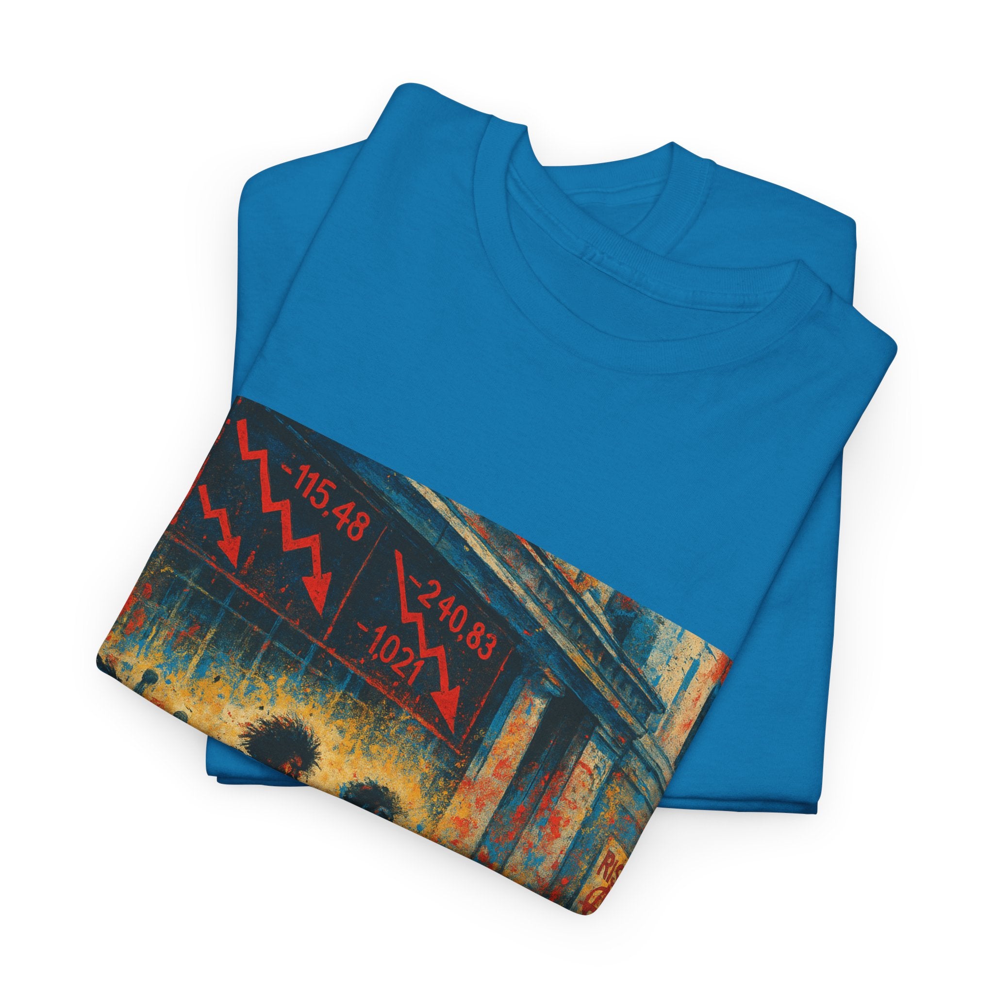 Unisex Heavy Cotton Tee/ Rock for the Downfall