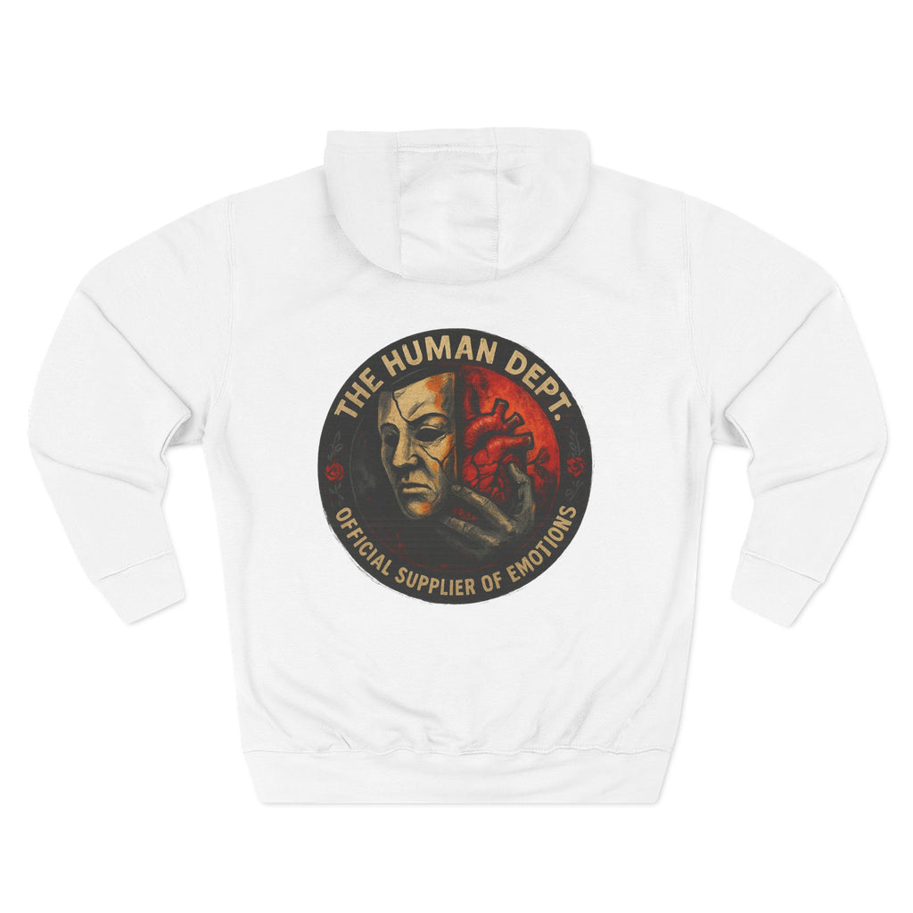 Three-Panel Fleece Hoodie