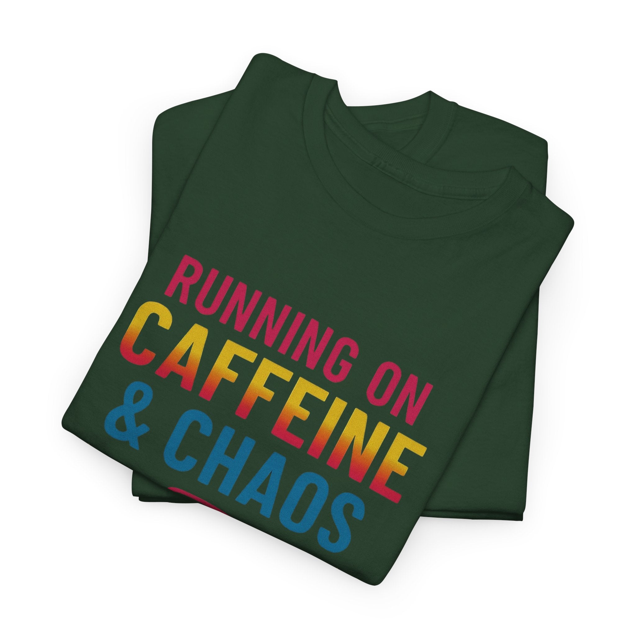Unisex Heavy Cotton Tee/ Caffeine & Chaos