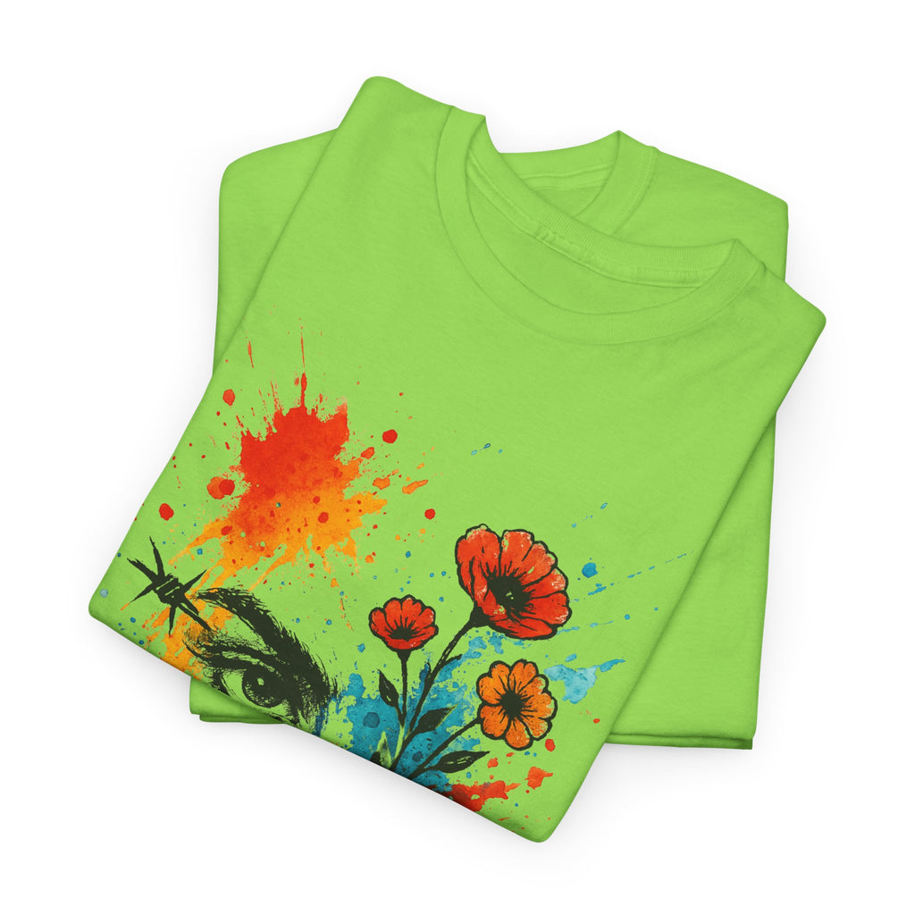 Colorful Caged Soul Unisex Heavy Cotton Tee