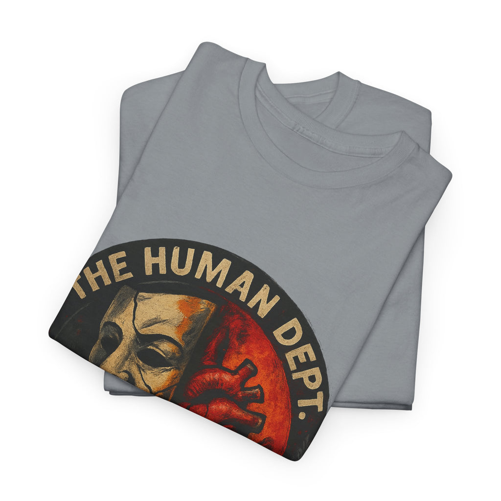 Unisex Heavy Cotton Tee/ Human Dept. Official Logo