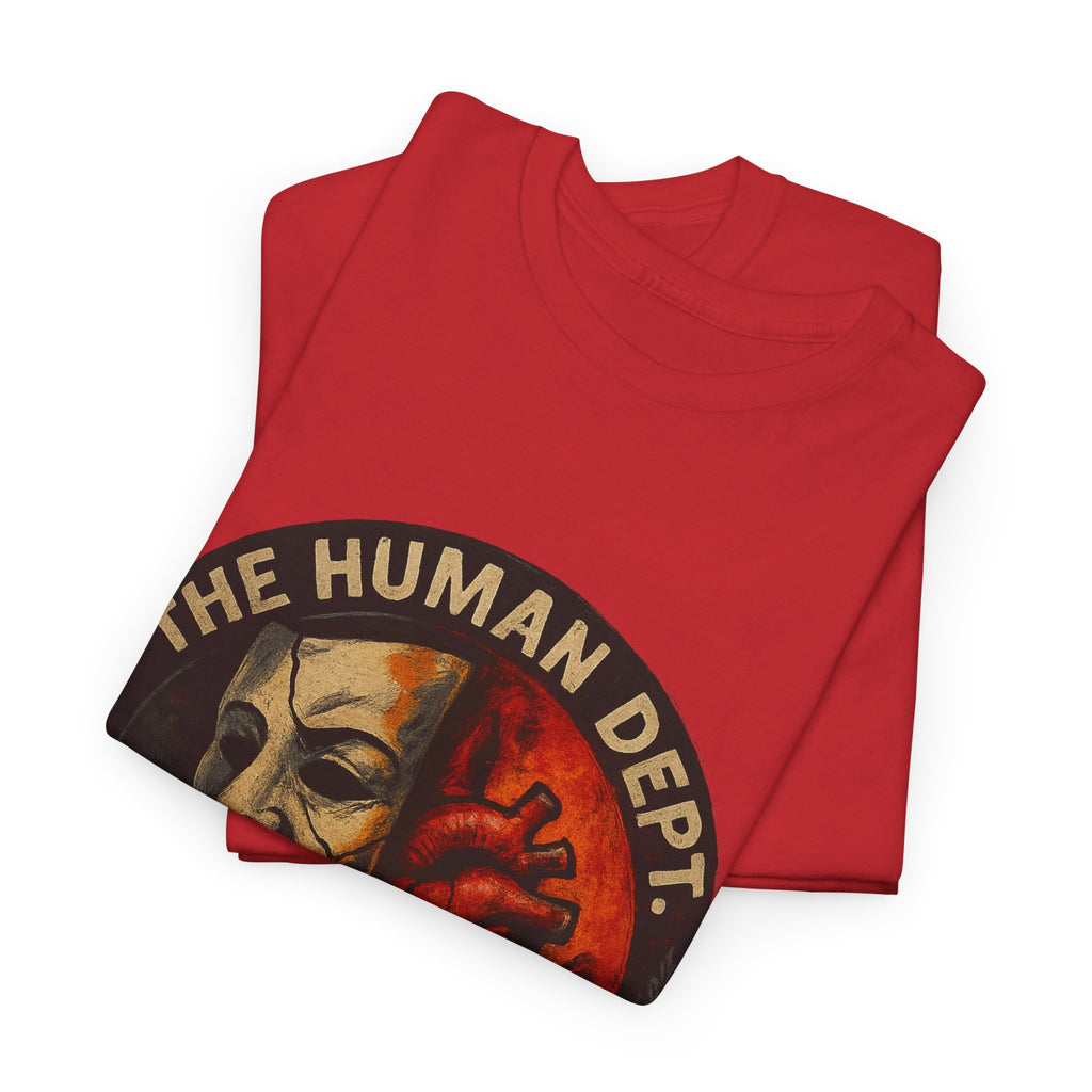 Unisex Heavy Cotton Tee/ Human Dept. Official Logo