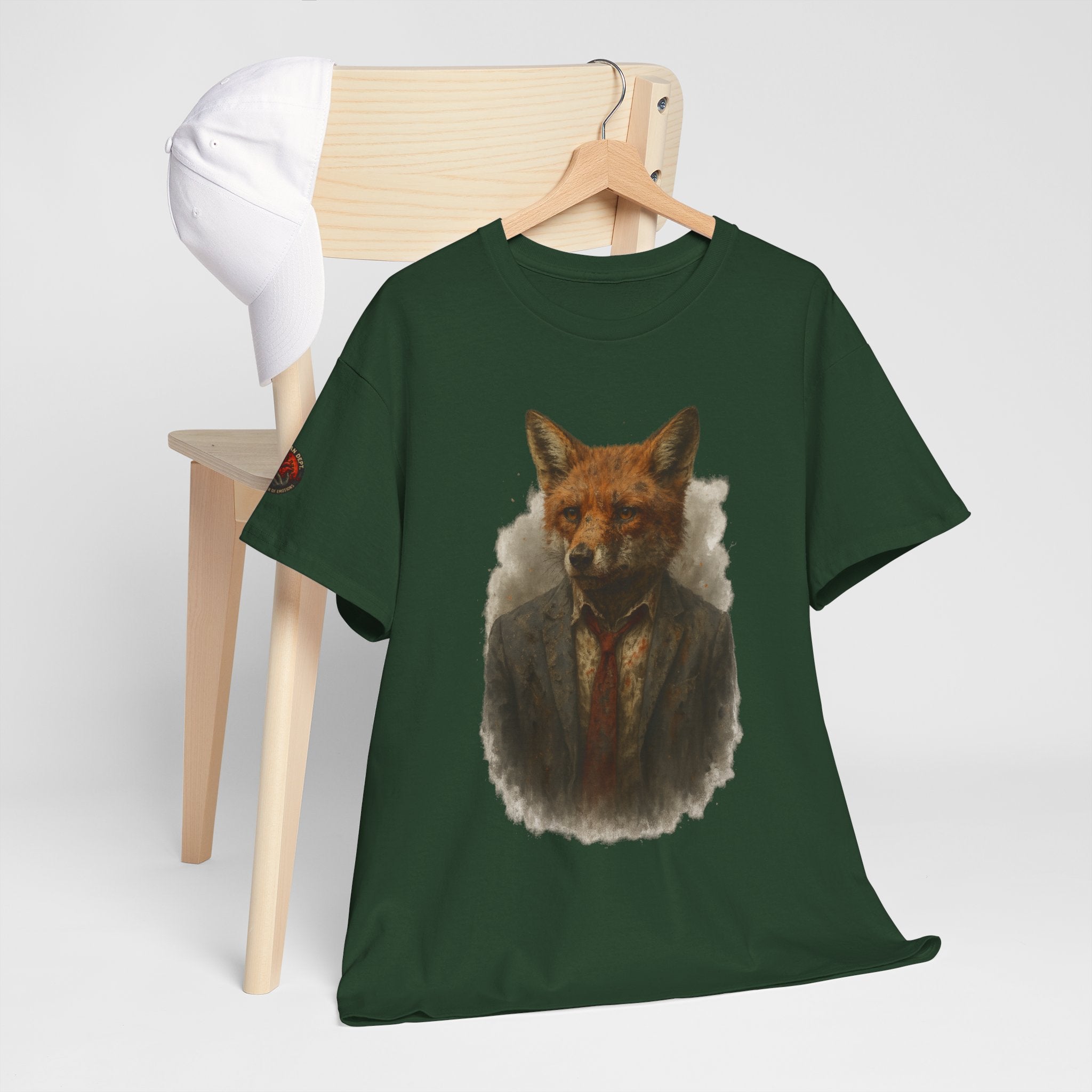 Ravaged Fox Unisex Heavy Cotton Tee