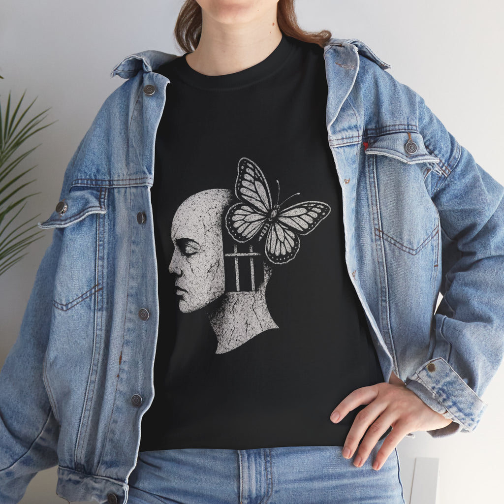 Butterfly Mind Unisex Heavy Cotton Tee