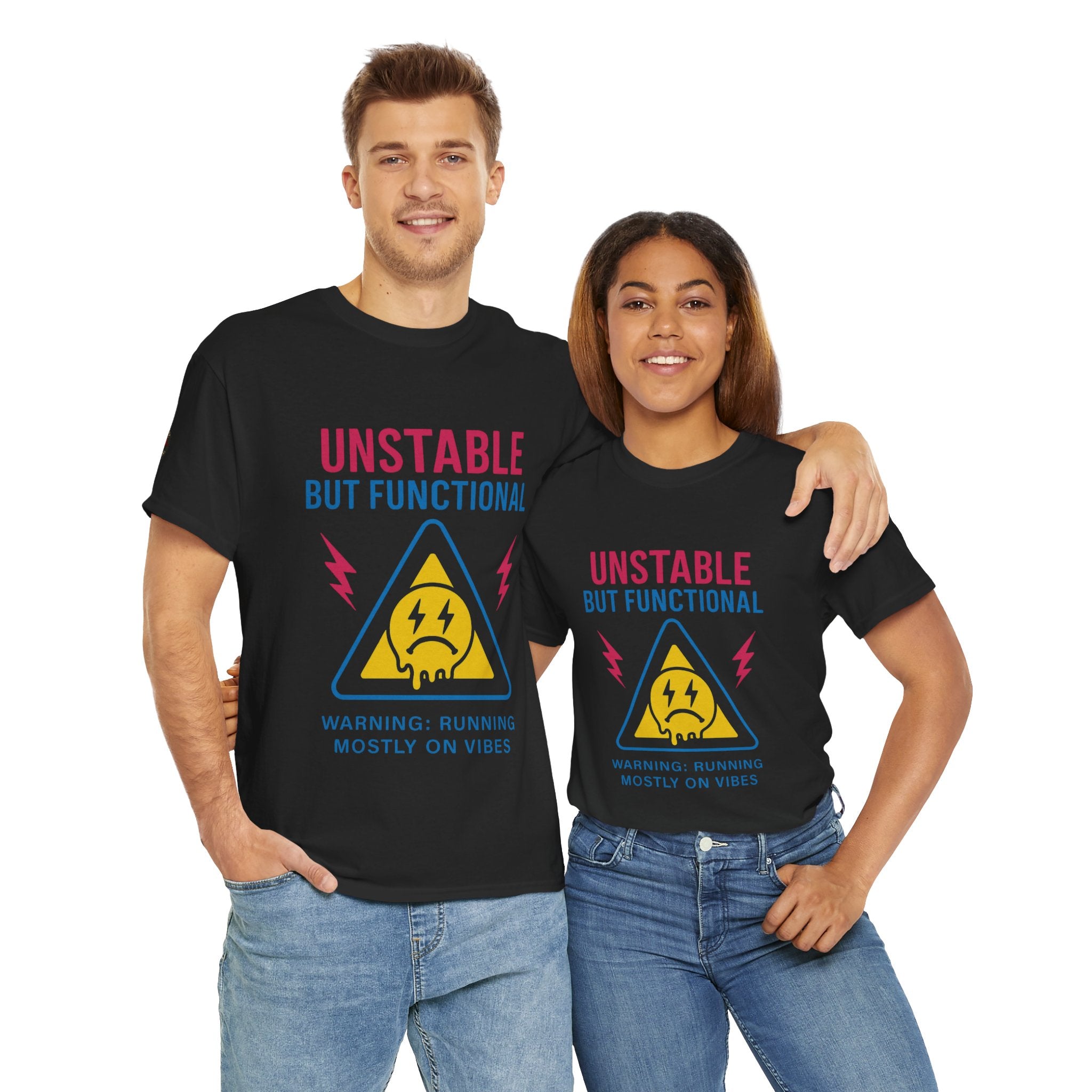 Unisex Heavy Cotton Tee/ Unstable but Functional