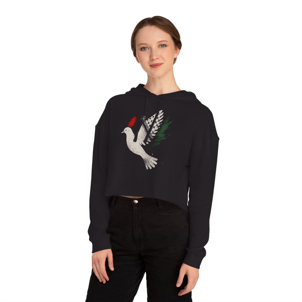 Dove FP Women’s Cropped Hooded Sweatshirt