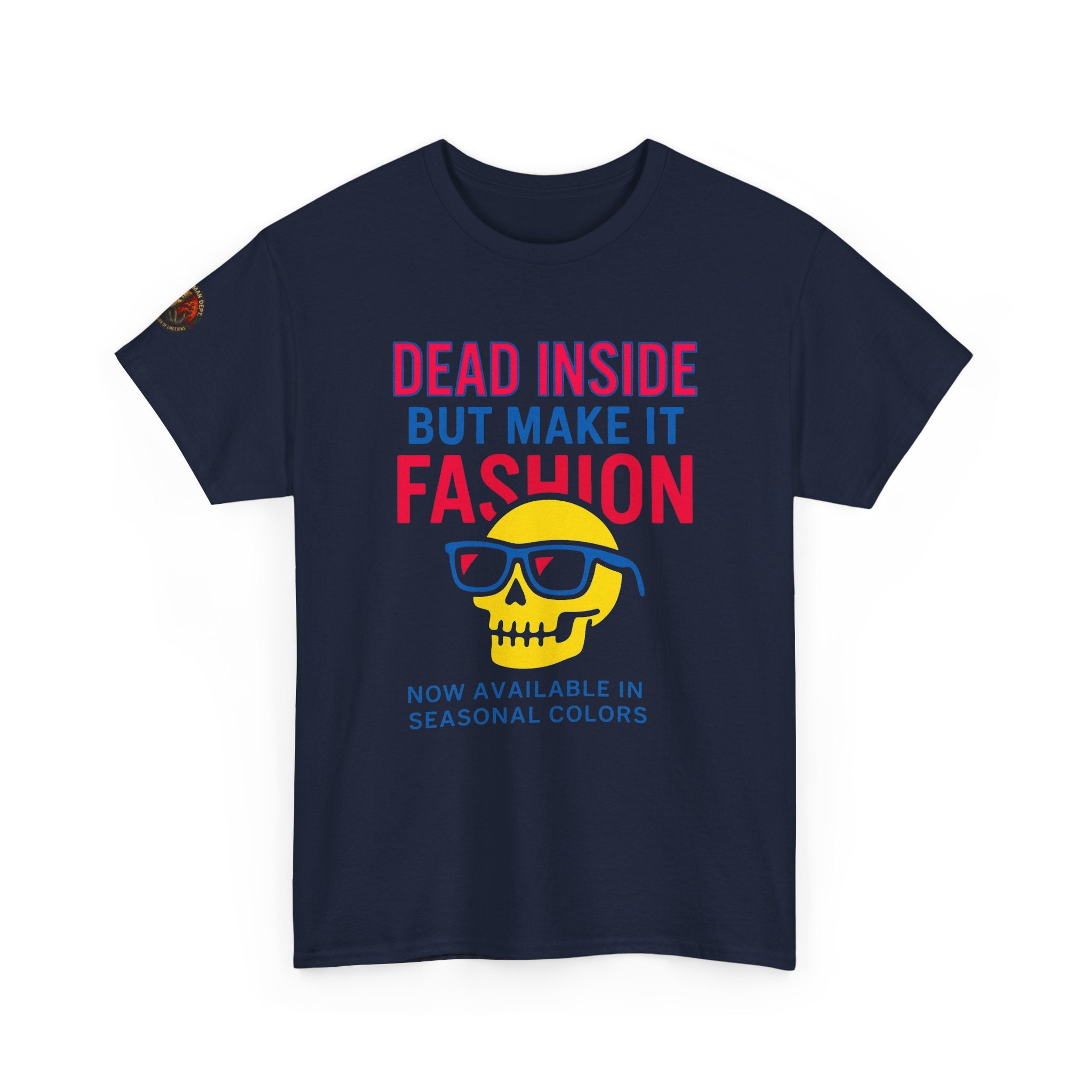 Unisex Heavy Cotton Tee/ Dead Inside