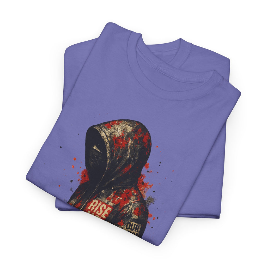 Unisex Graphic Tee, Rise Up Motivational Shirt, Casual Wear, Gift for Inspiration, Streetwear Fashion, Everyday Comfort