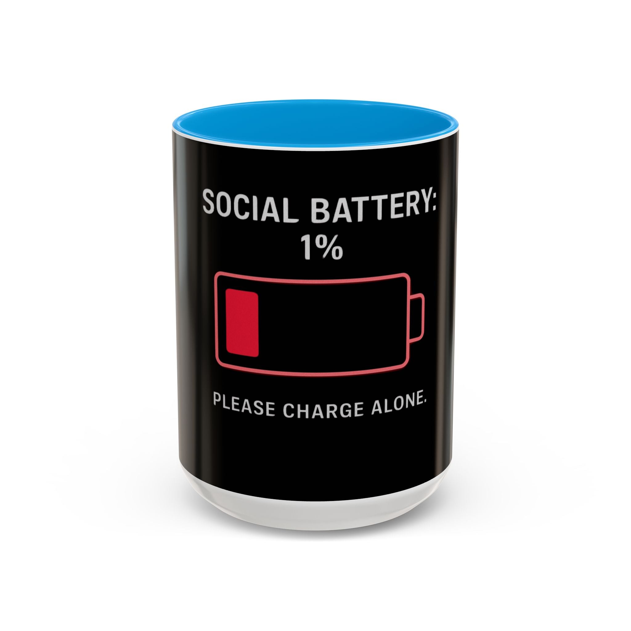 Social Battery Mug (11oz, 15oz)