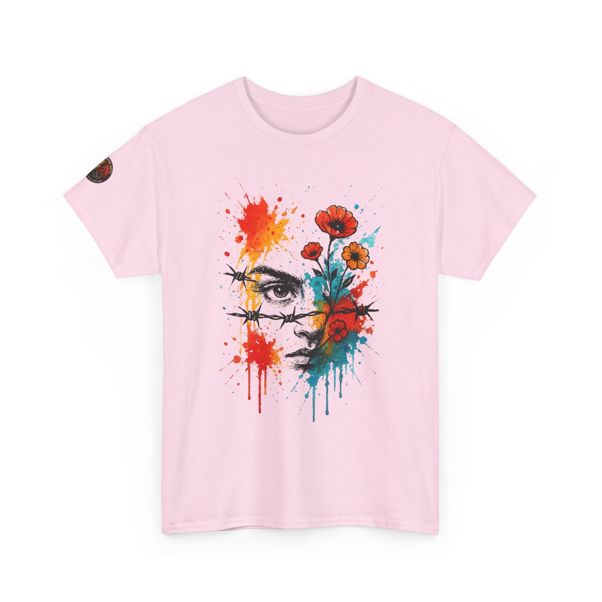 Colorful Caged Soul Unisex Heavy Cotton Tee