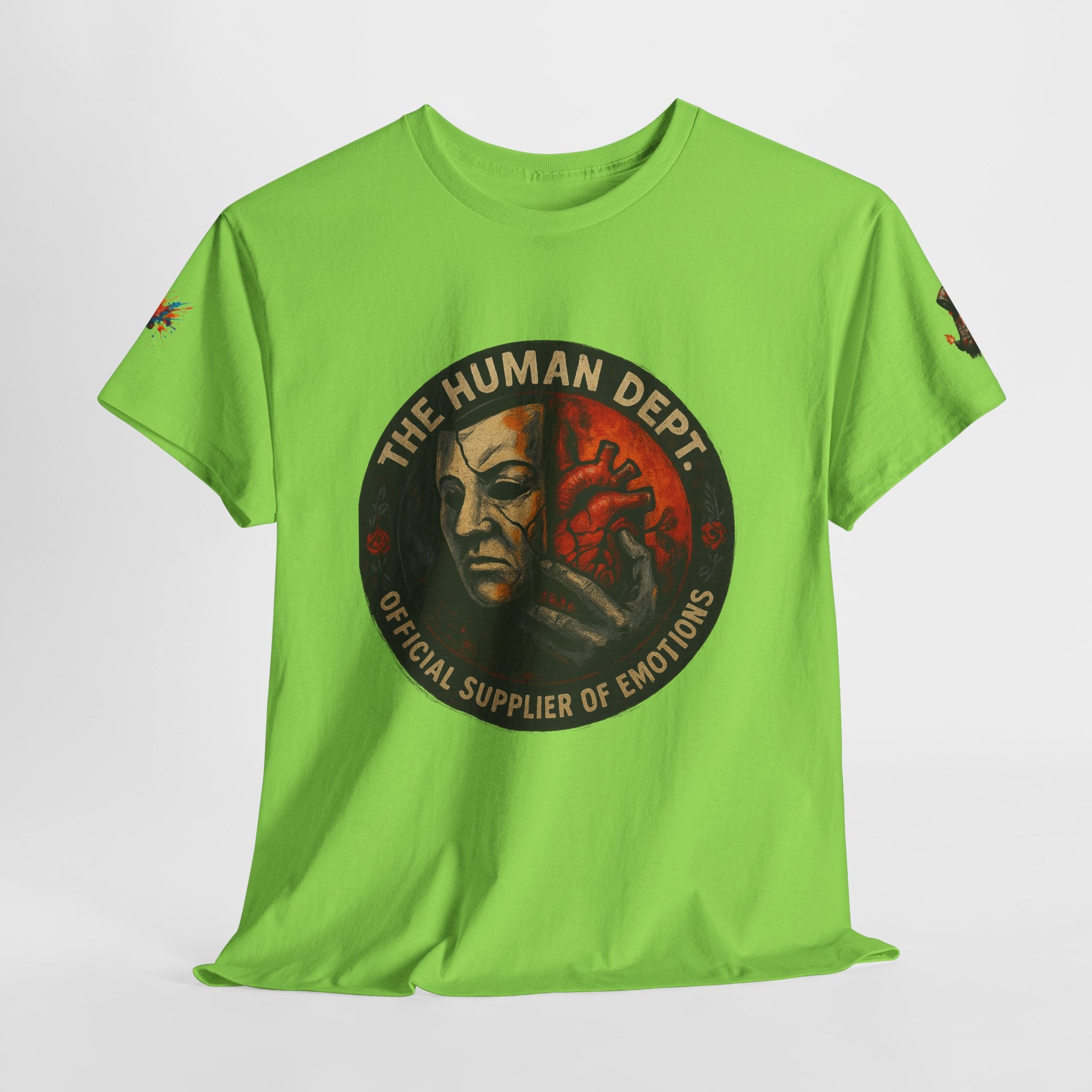 Unisex Heavy Cotton Tee/ Human Dept. Official Logo