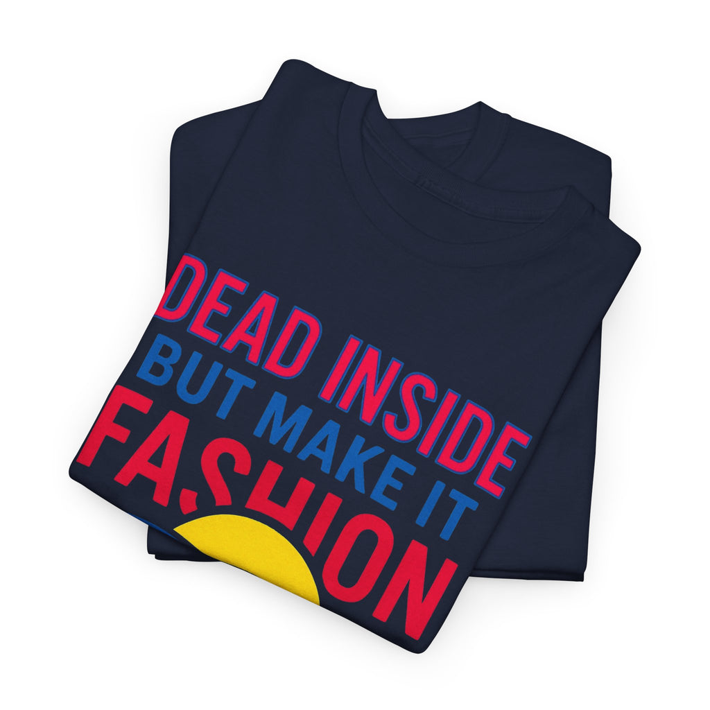 Unisex Heavy Cotton Tee/ Dead Inside