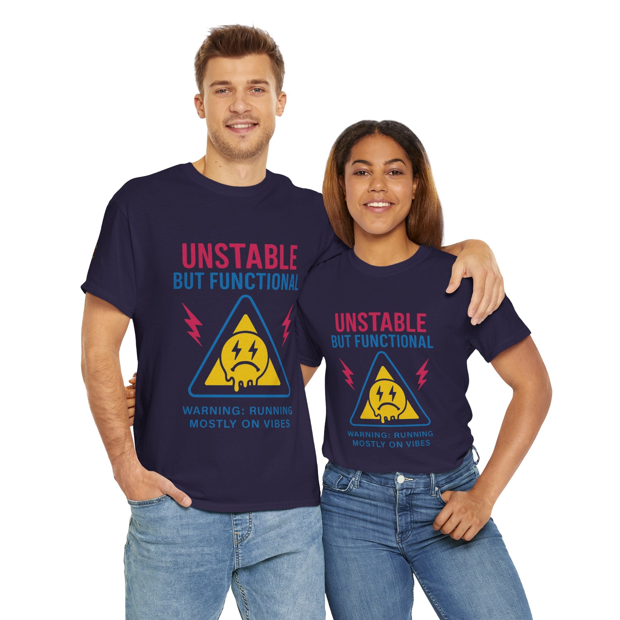 Unisex Heavy Cotton Tee/ Unstable but Functional