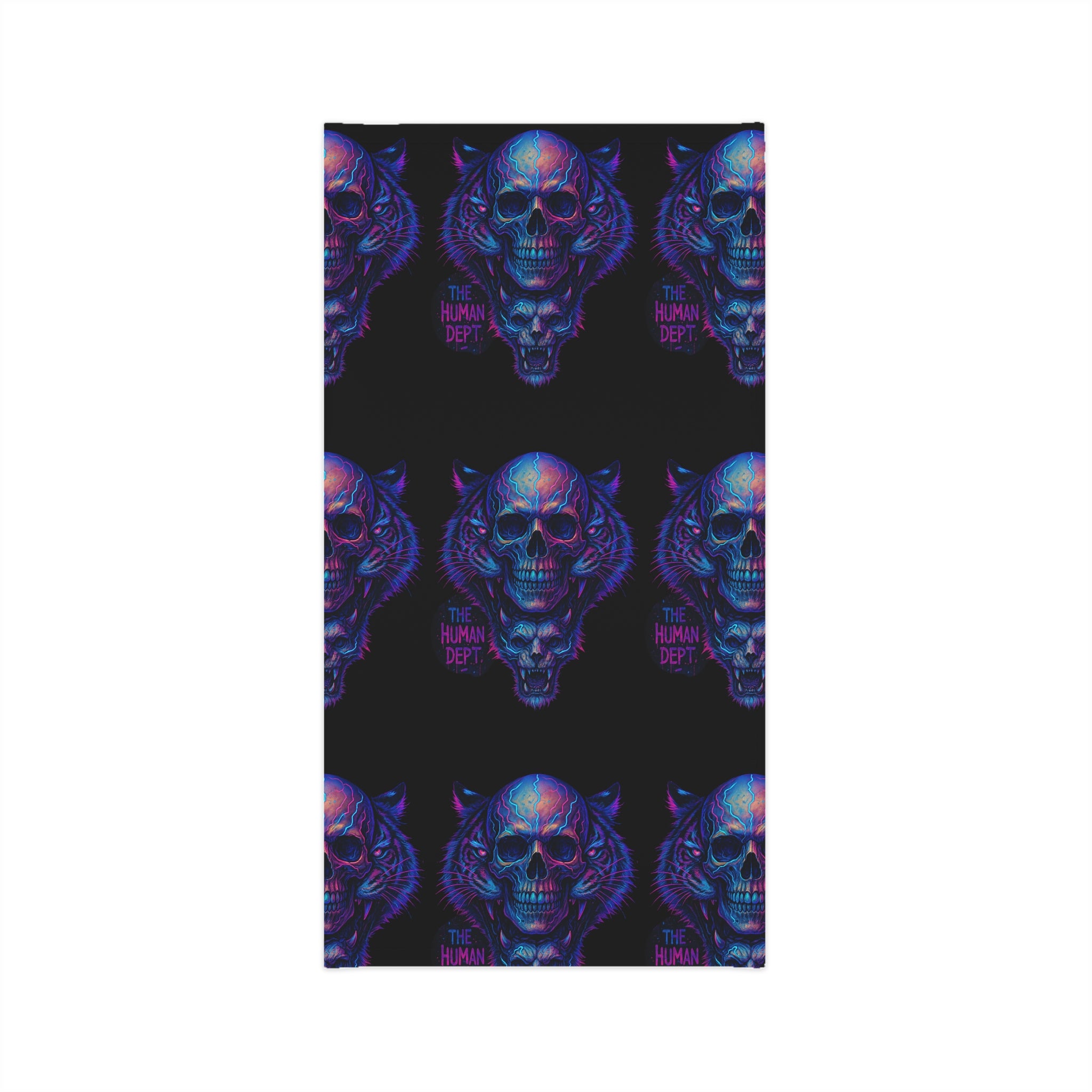 Vibrant Skull Design Neck Gaiter for Stylish Outdoor Adventures, Festival Accessory, Face Covering, Sports Bandana, Versatile Style