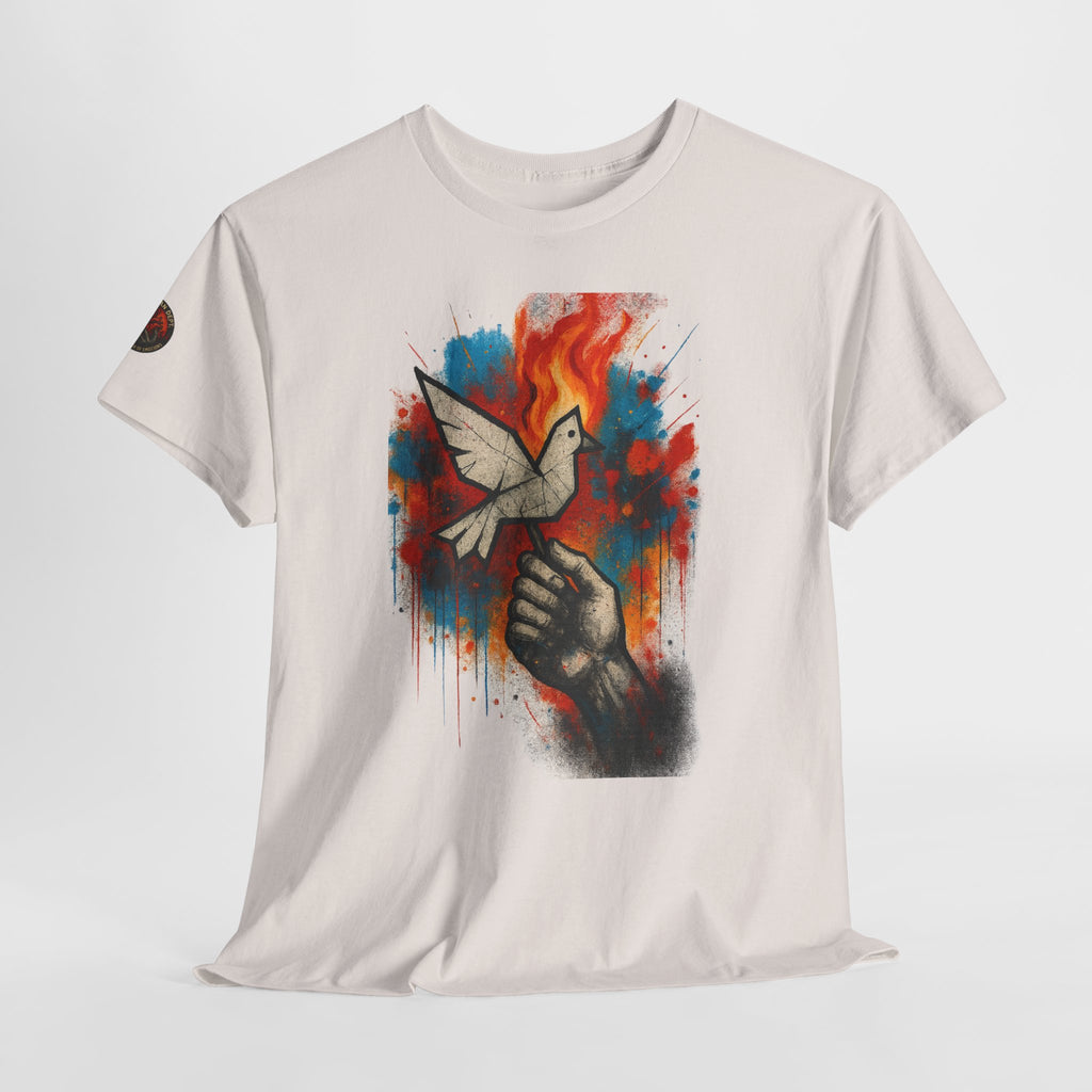 Unisex Heavy Cotton Tee- Raise Your Hand-Burn