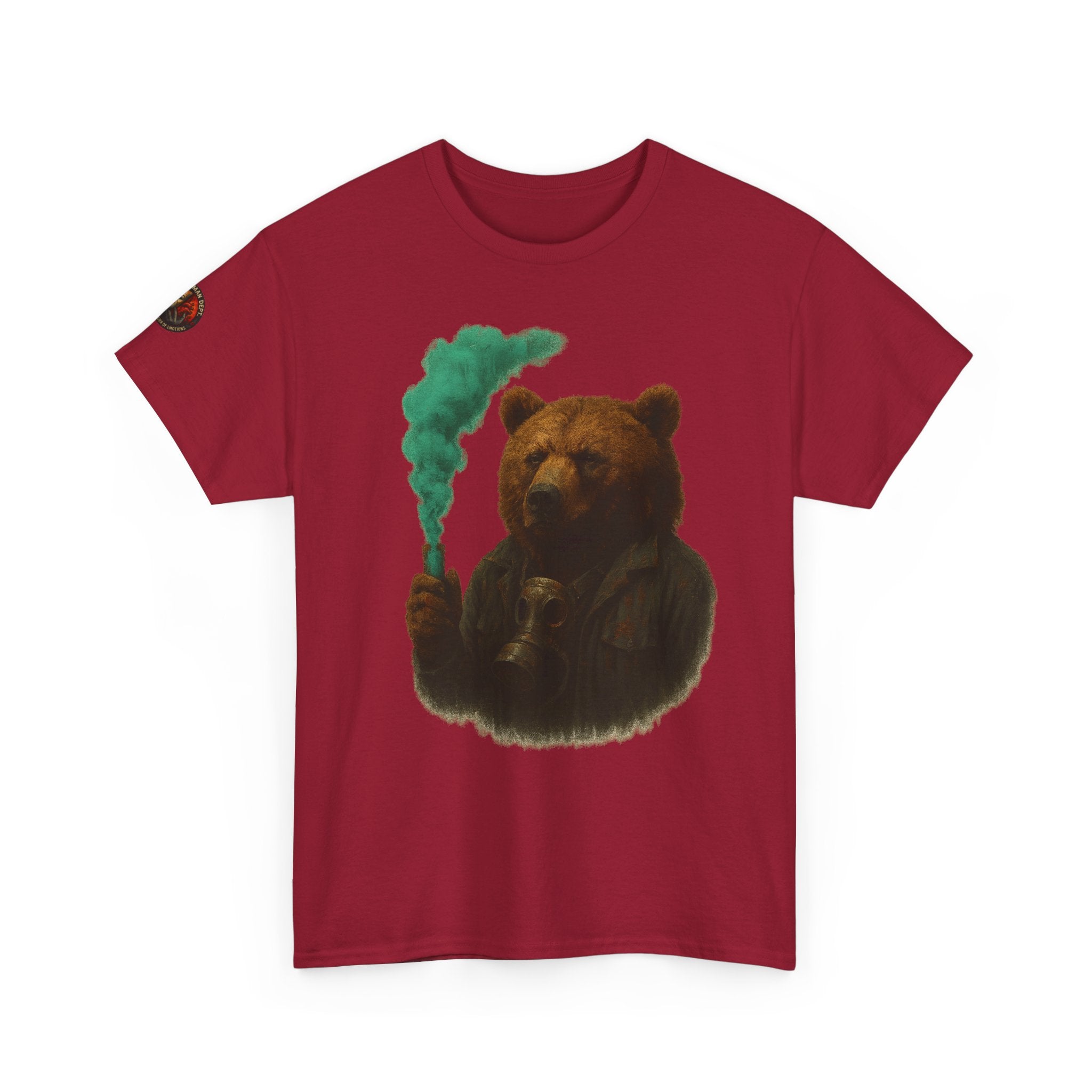 Cozy Bear Graphic Tee, Unisex Cotton T-Shirt, Cute Animal Lover Gift, Casual Wear, Nature Inspired Fashion, Eco-Friendly Apparel